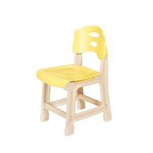 노랑 유아 의자